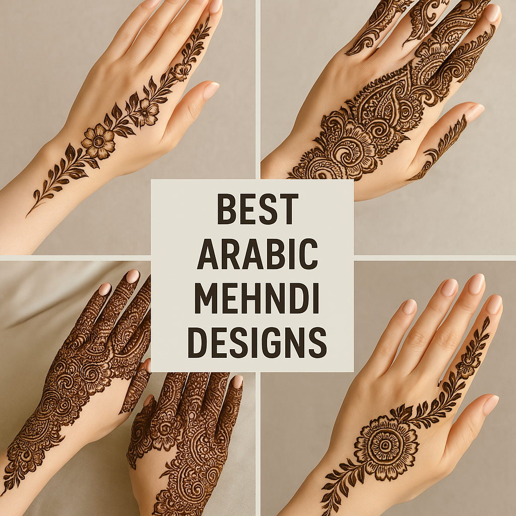 Best Arabic Mehndi Designs
